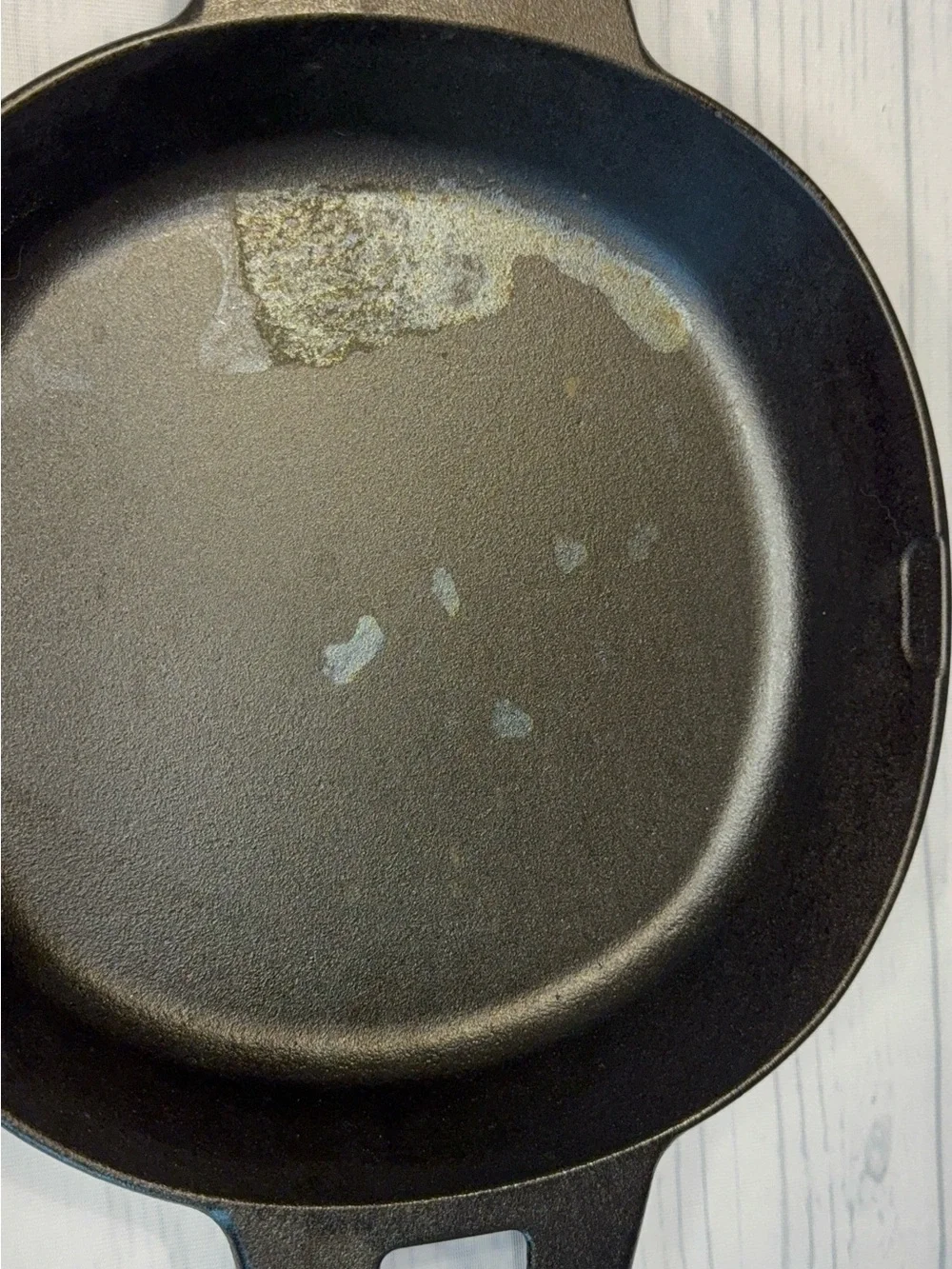 The Pampered Chef Black Cast Iron Fry Pan Skillet with Dual Handles, 12”